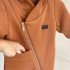 Комбинезон утепленный цвет горчичный