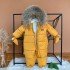 Зимний комбинезон горчичный северленд
