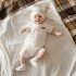 Песочник на выписку или крещение цвет молоко